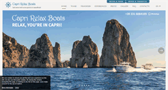 Desktop Screenshot of caprirelaxboats.com