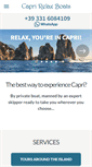 Mobile Screenshot of caprirelaxboats.com